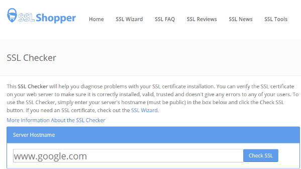 怎么查网站ssl安全证书 合理利用这三个网站